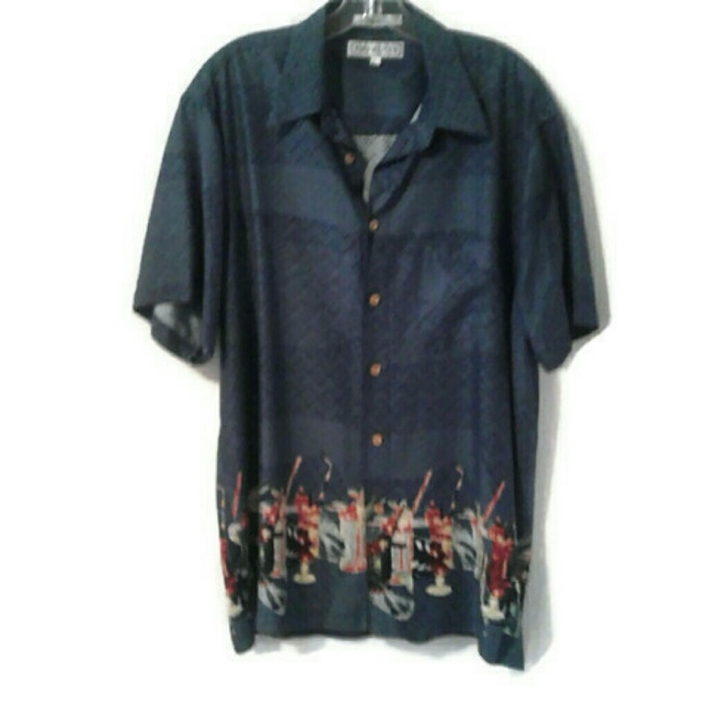 Imprints Casual Button Down L